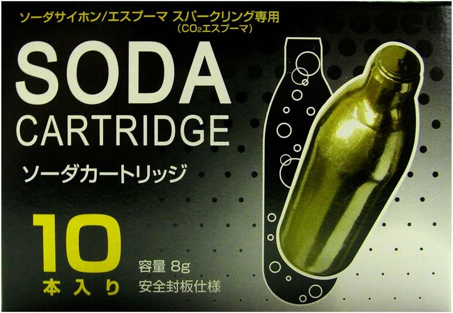 Es Puma Advance es Puma sparkling CO2 Esupuma dedicated soda cartridge 8gX10 this [NTG Japan carbon dioxide]