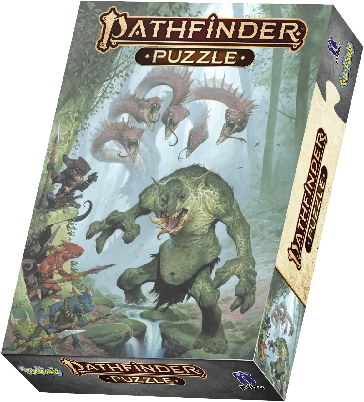 Toy Vault Pathfinder Game Puzzle Bestiary, 20 x 26 Inch 1000-Piece Jigsaw
