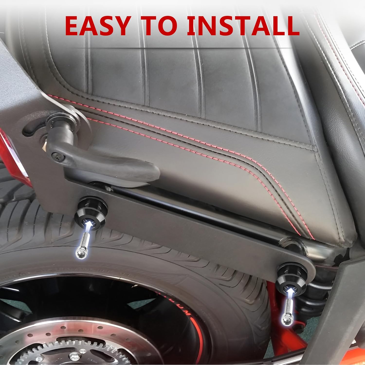 4Pcs Passenger Grab Handles Mounting Spools Kit Bundles with Chrome w/US Flag Key Cover Key Fob Holder For Can Am Spyder F3/F3-S/F3-T/F3-L 2015+ Models Accessories