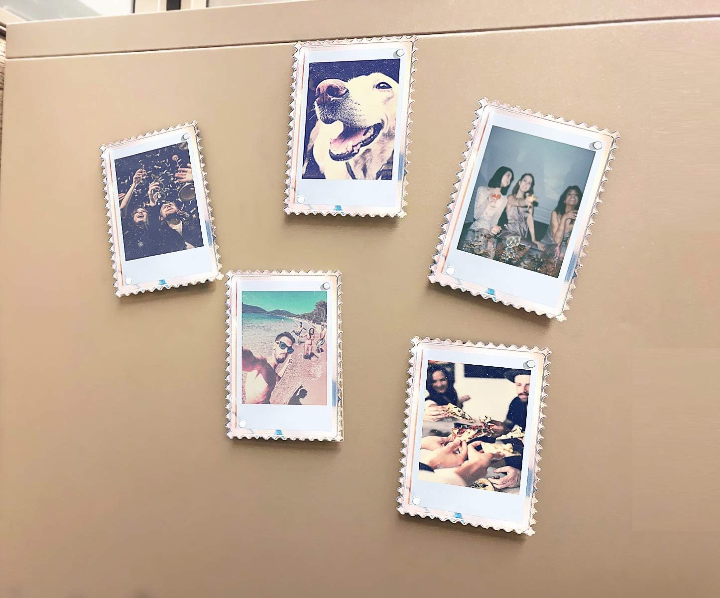 WINKINE Instax Mini Frames 2x3, 6 Pack Acrylic Picture Frames for Fuji Instax Mini Films & Polaroid Films, Instax Mini Film Display Polaroid Photo Picture Display, Acrylic Picture Frame for Home Decor