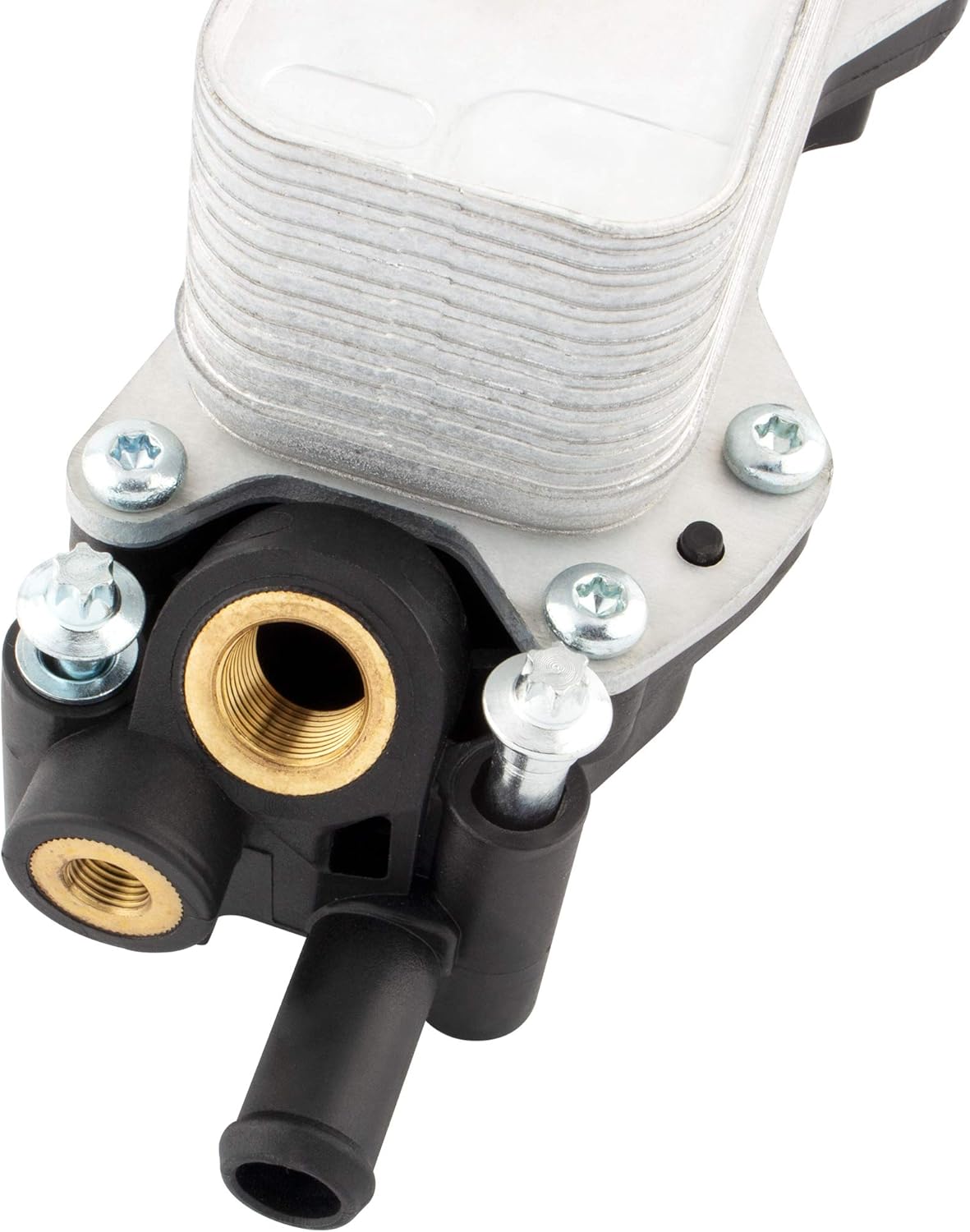 BOXI 926-959 Upgraded Aluminum Engine Oil Filter Housing Kit with Gaskets without Oil Cooler Sensors Fit for 2011-2016 Chrysler 200 300 for Dodge Charger Challenger Journey Wrangler Ram ProMaster 3.6L
