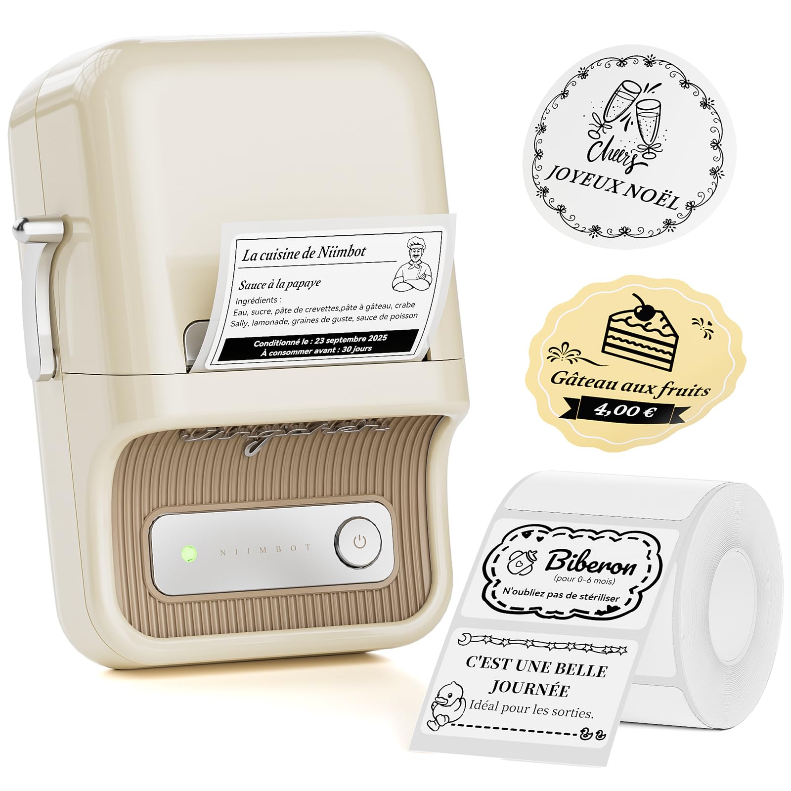 niimbot b21 étiqueteuse thermique