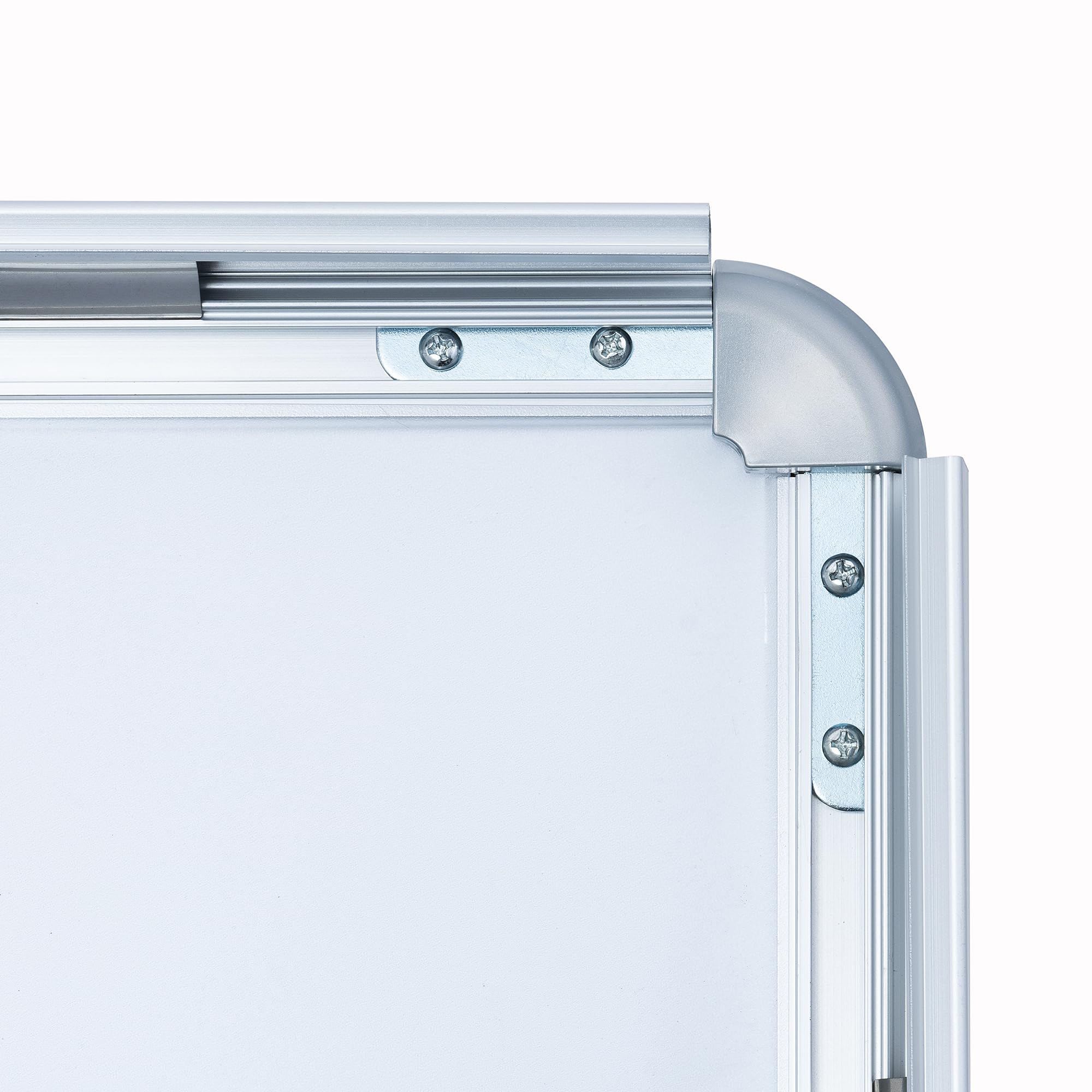 SEVICO Kundenstopper DIN A1 Mobil Alu Rahmen, 2 Folien Doppelseitig, mit Wasser befüllbar, Wetterfest, Grau, Indoor/Outdoor - Plakatständer, Gehwegaufsteller, Werbetafel, Werbeaufsteller