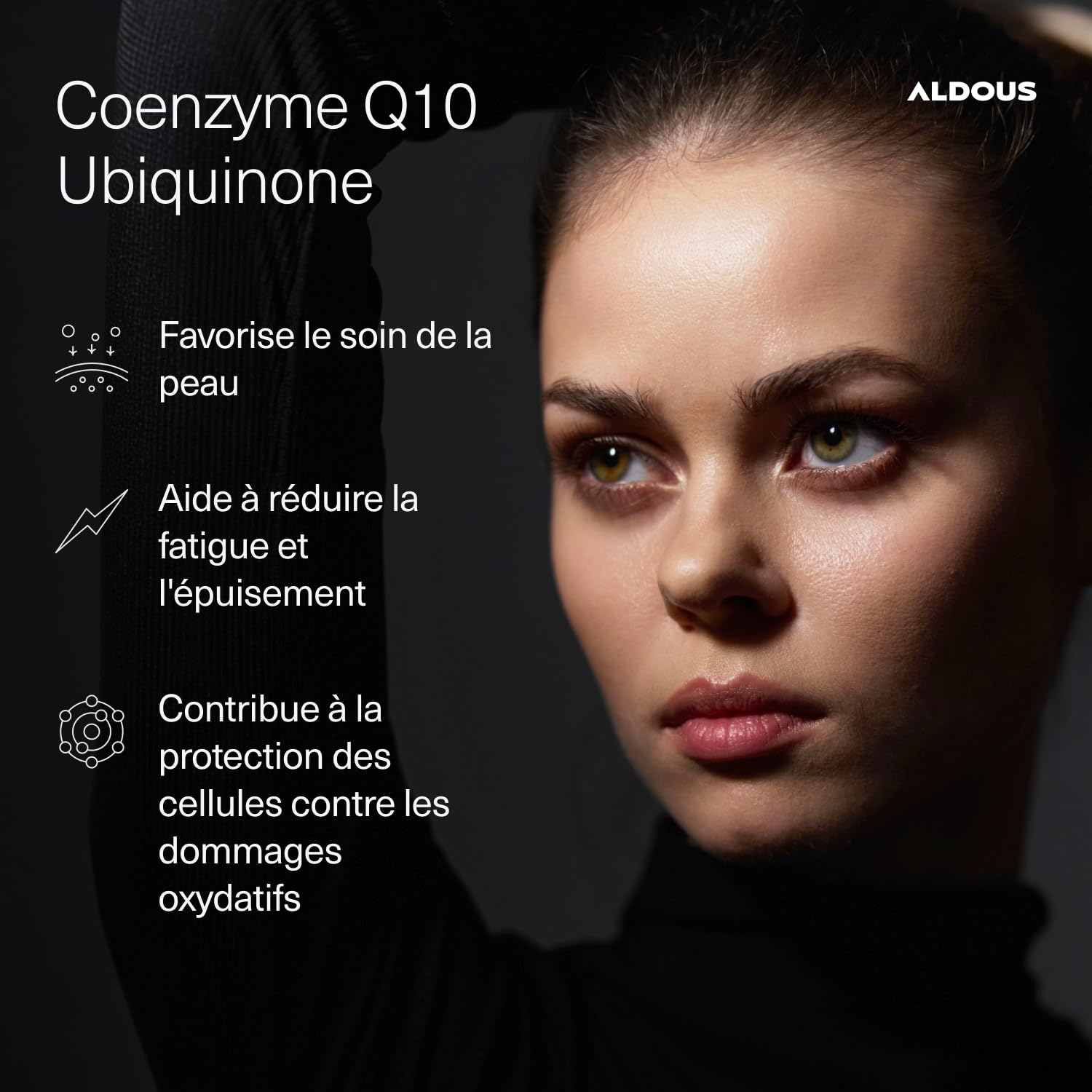 Coenzyme Q10 200 mg, formule végétalienne - À partir de 4 mois | CoQ10 (ubiquinone) fermentée naturellement - Énergie cellulaire et réduction de la fatigue- Antioxydant anti-âge