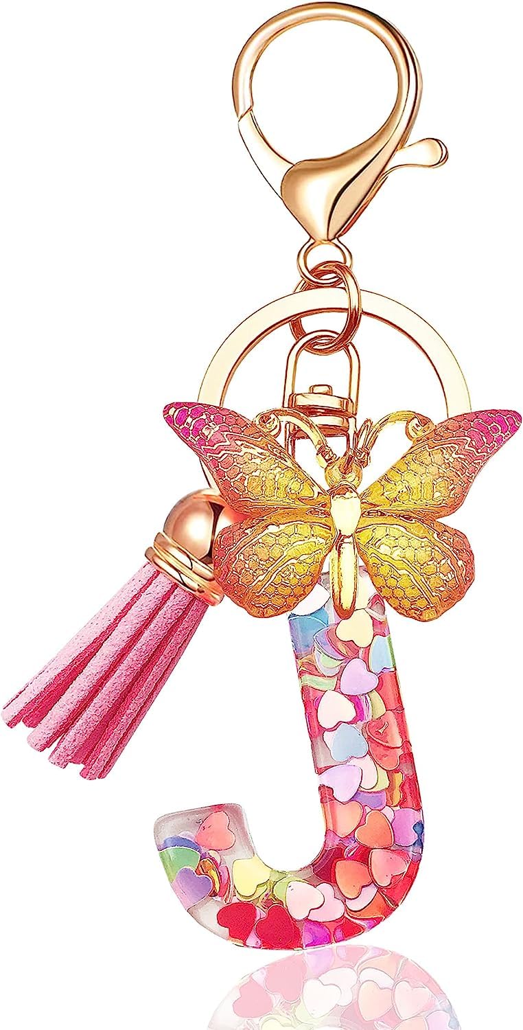 Buy baojunKey Ring, Letter Keyring A Z Letter Alphabet Initial