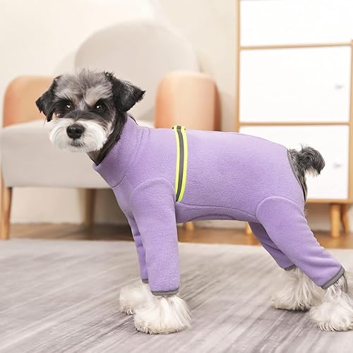 Miniatura 5 de Abrigo de invierno para perro, abrigo de invierno de cuatro patas, abrigo reflectante para clima frío, abrigo cálido para perro de manga larga para