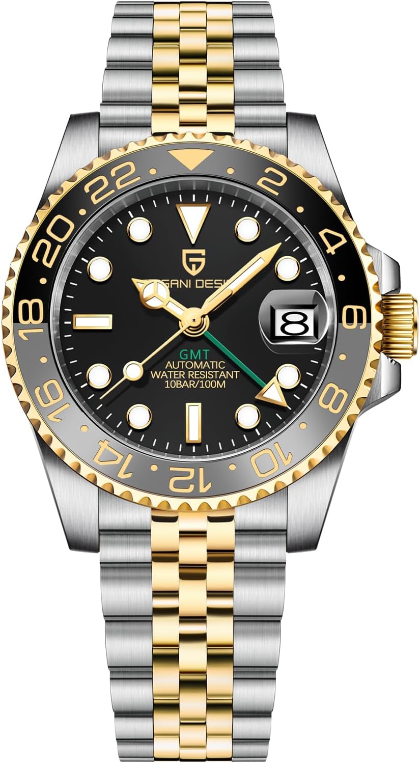 Pagani Design GMT Automatic Mechanical Men’s Watch Rotating