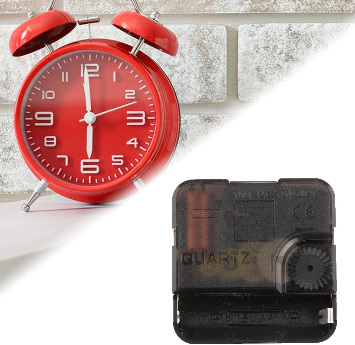 CALANDIS™ Wall Clock Movement Clock Mechanism Replacement for Home Living Room Bedroom | Watches for Parts | Parts Tools & Guides | Watches Parts & Accessories