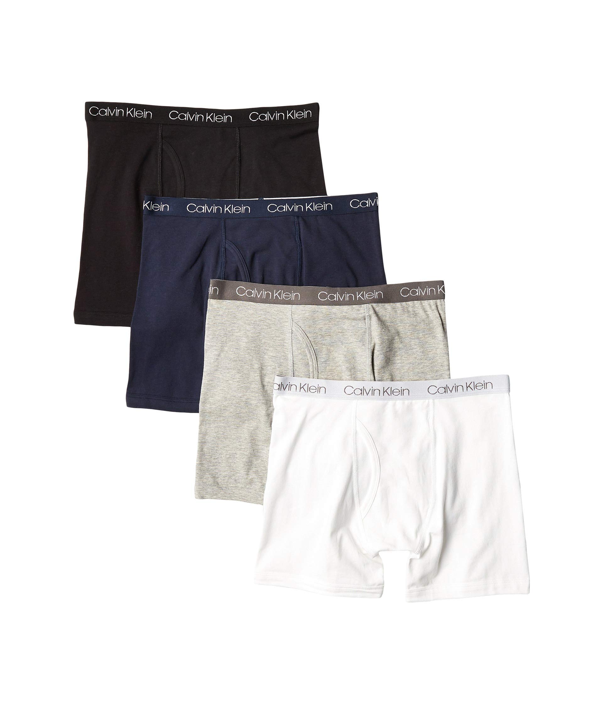 Calvin Klein Boys' Underwear Four Pack Boxer Brief Value Pack