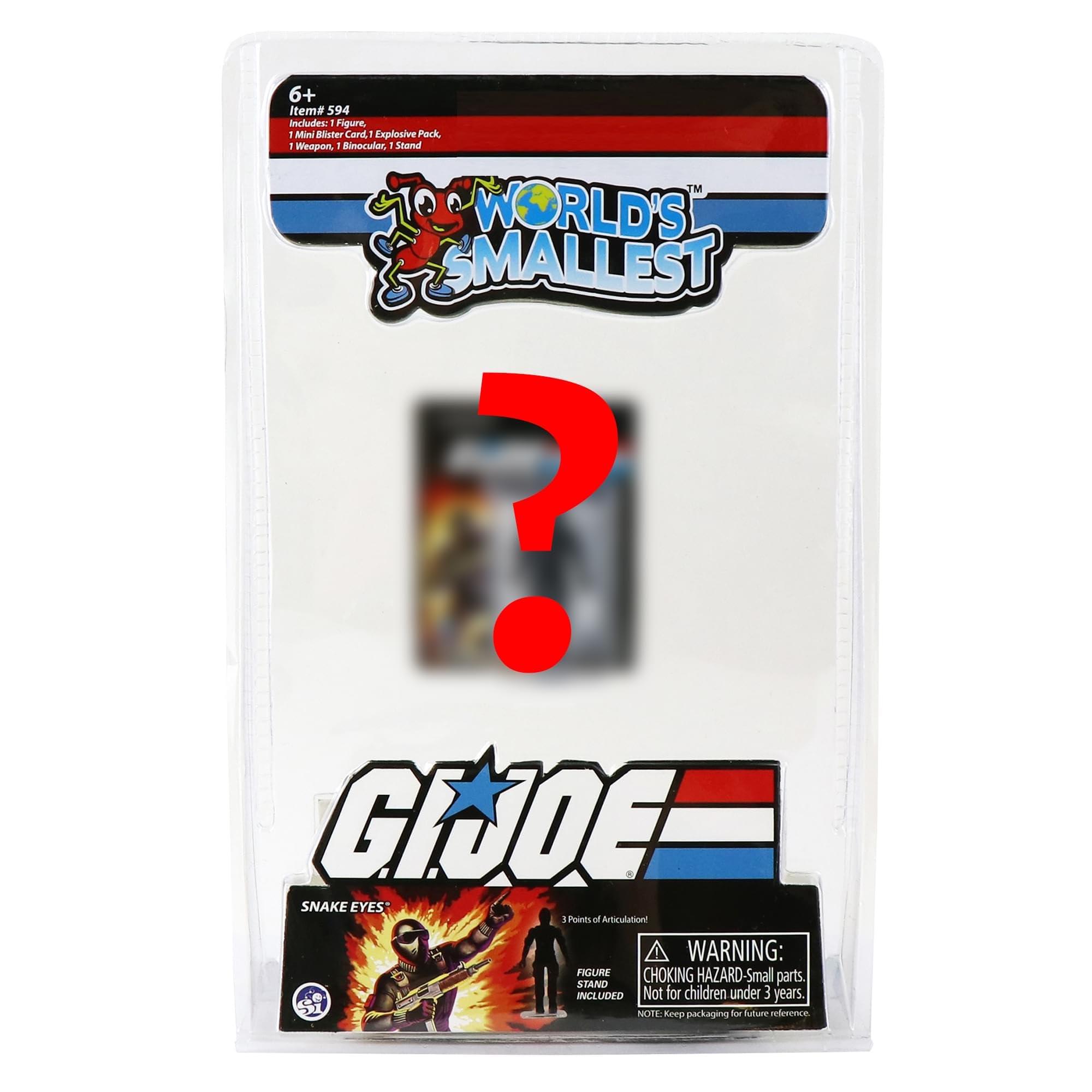 World's Smallest 594GI Joe Vs. Cobra Micro Action Figures
