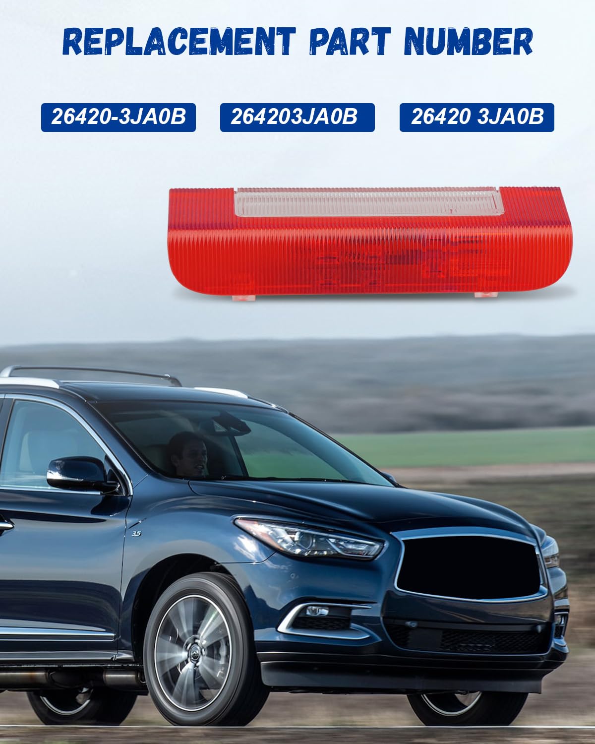 Amazon.com: Front Door Courtesy Lamp Red Fit for Infiniti JX35