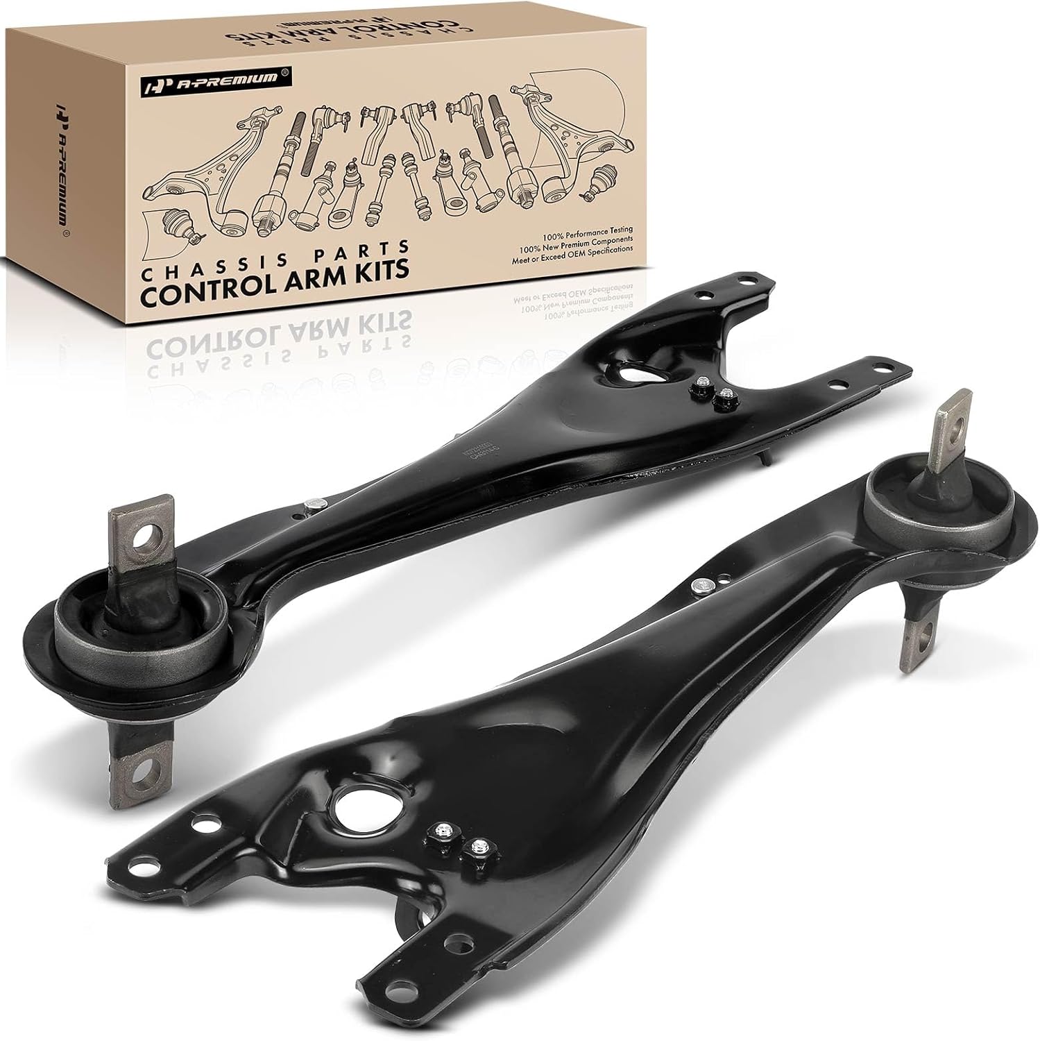 A-Premium 2 x Rear Suspension Trailing Arm Compatible with Honda Pilot 2003-2008