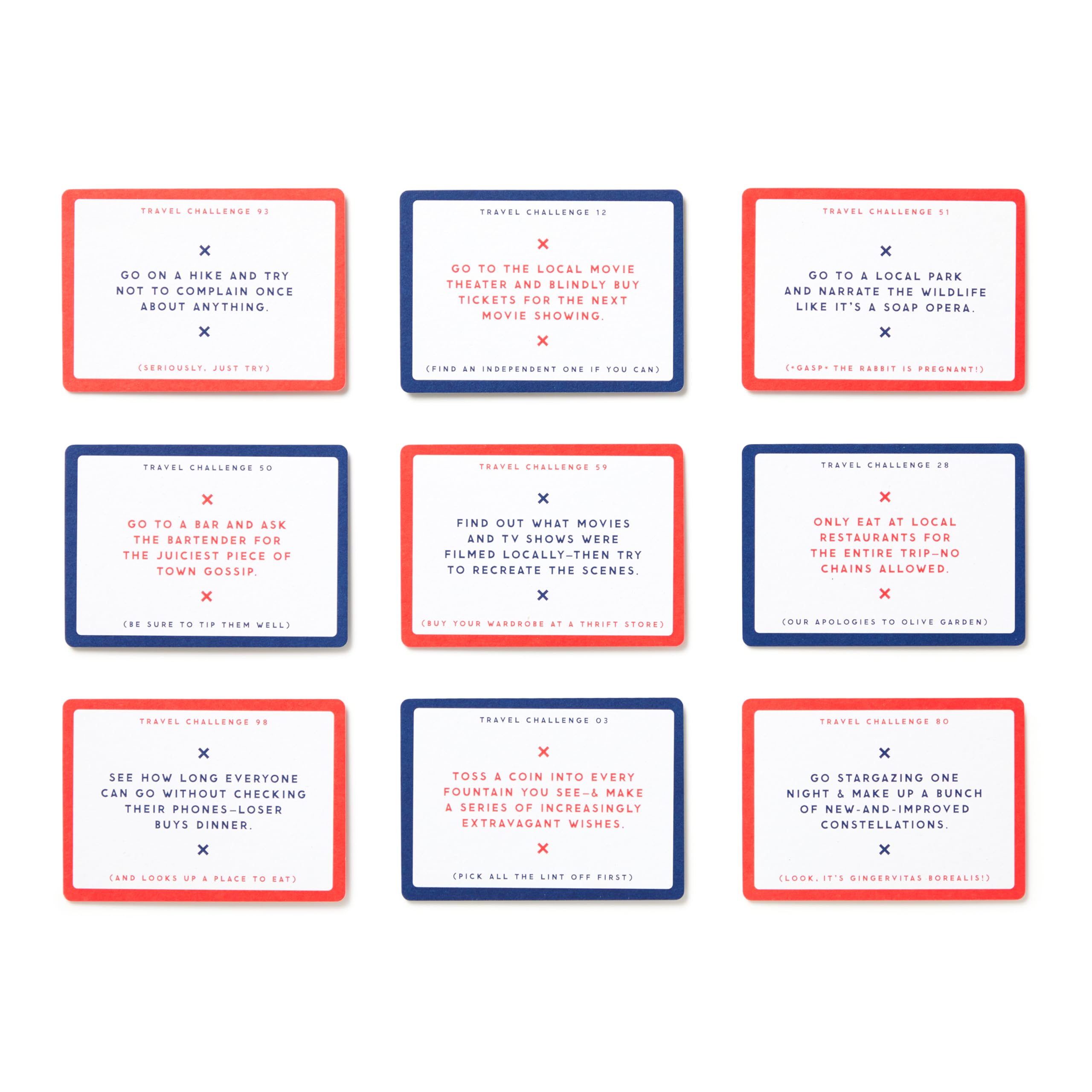 Brass Monkey Challenge Accepted Travel Tasks Card Deck: Quirky Travel Tasks - Image 4