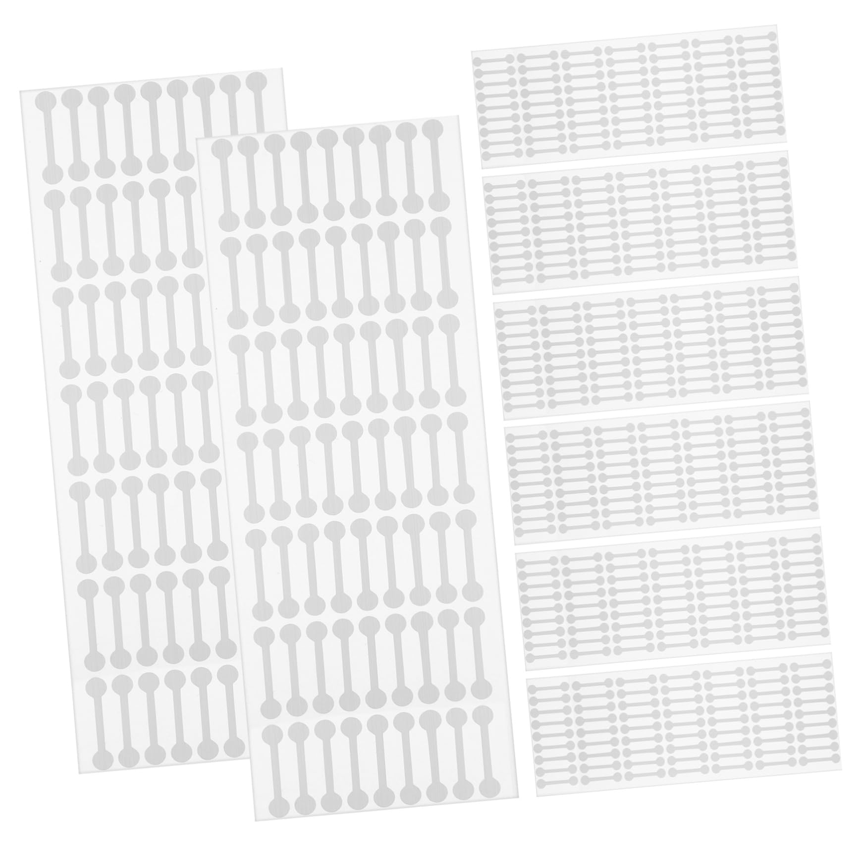 1500pezzi Etichette Sealing Strips Privacy Per Bottiglie Cosmetiche Stickers Antifrode Non Adesivo Design Confezione