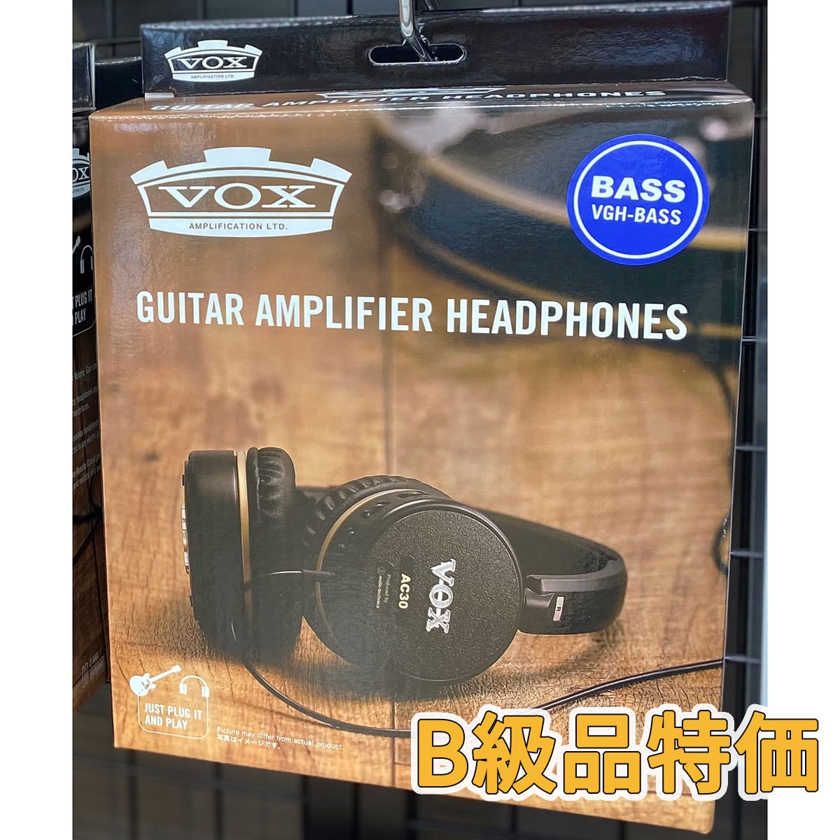 Amazon.co.jp: VOX VGH-BASS ベースアンプリファイアーヘッドホン