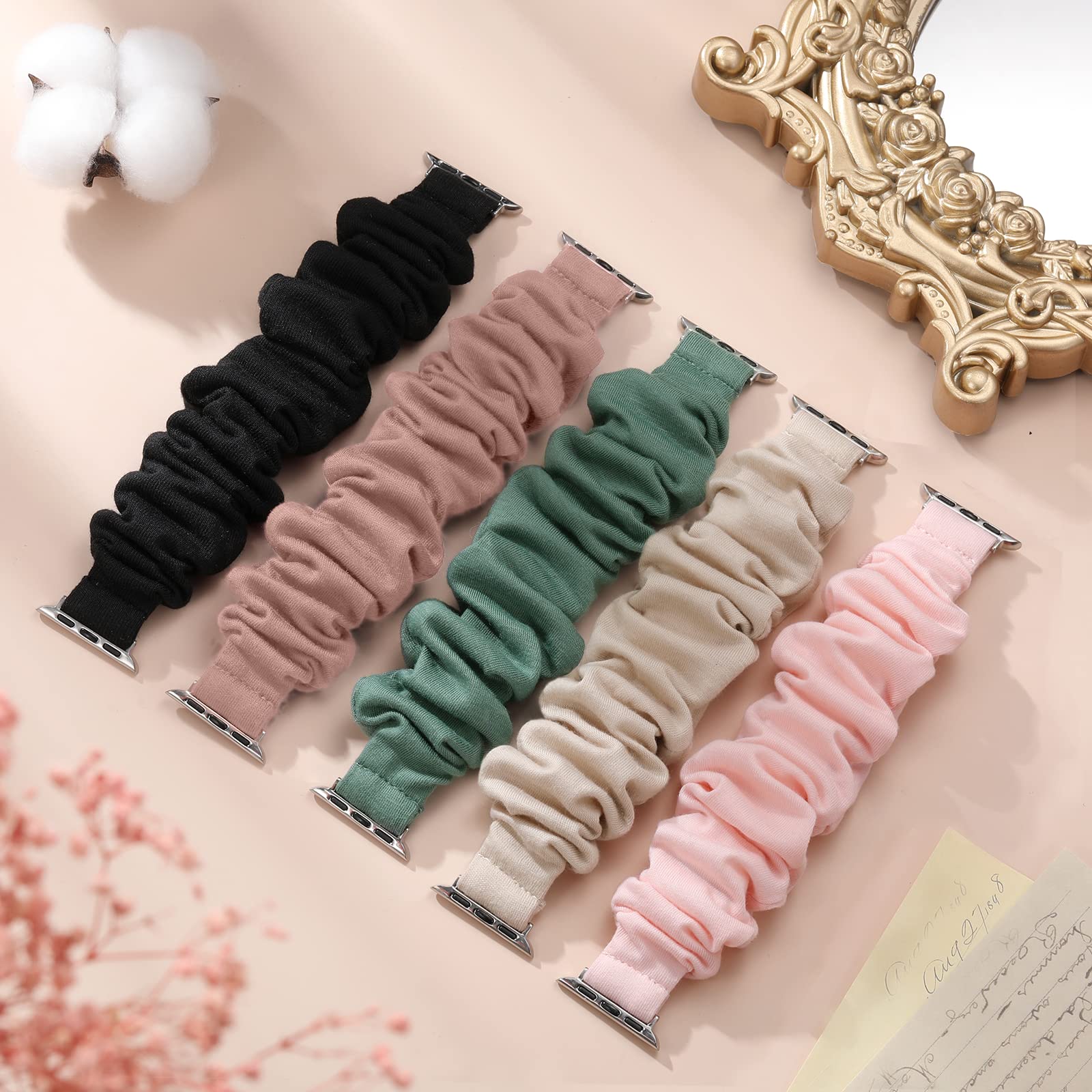Adorve Correas de coletero para Apple Watch de 40 mm, 38 mm, 41 mm, 42 mm