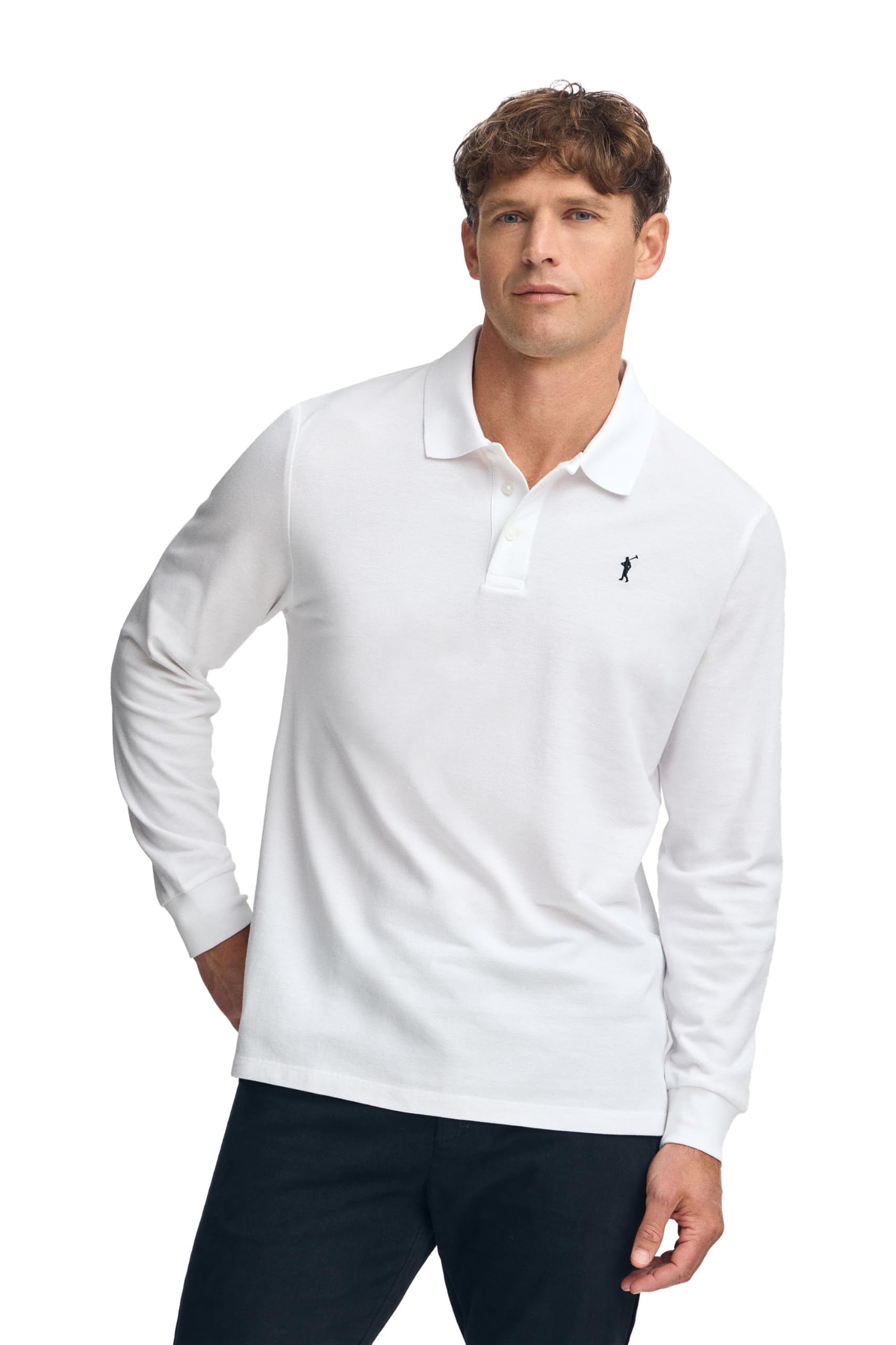 Polo Club Herren Poloshirt Kurzarm Regular Fit Baumwolle Männer Polohemd Longsleeve