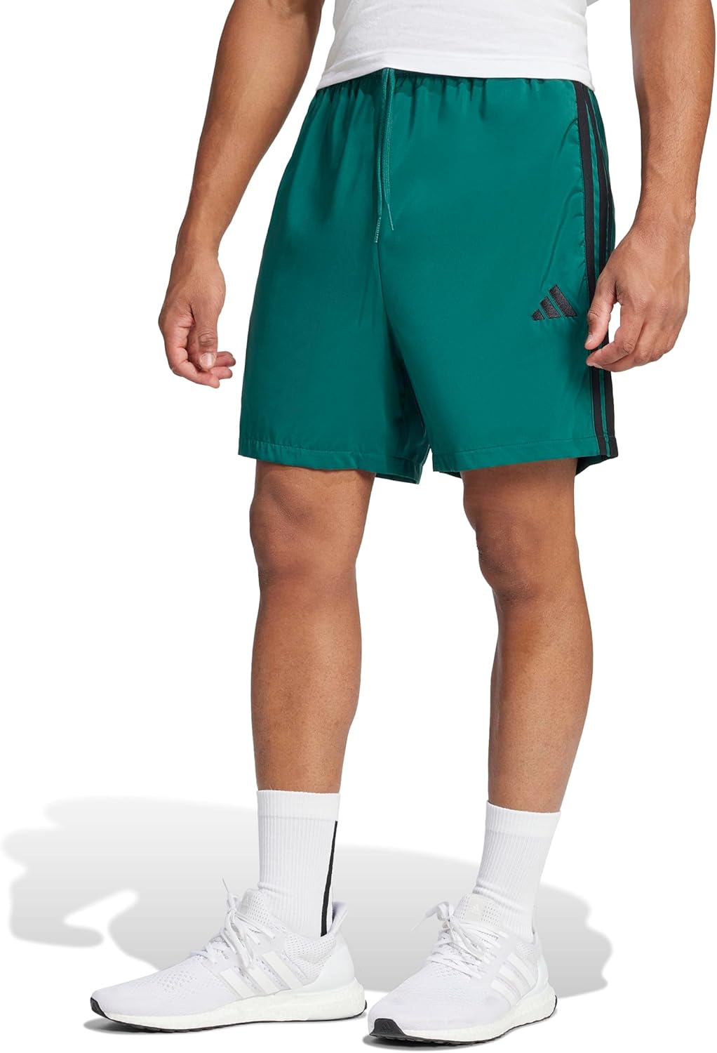 Adidas Mens Essentials 3-Stripes Chelsea 7-inch Shorts