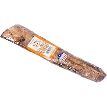 GOGO Meaty Smoked Rib Bone, USA Made - 12" inch Dog Bone Single