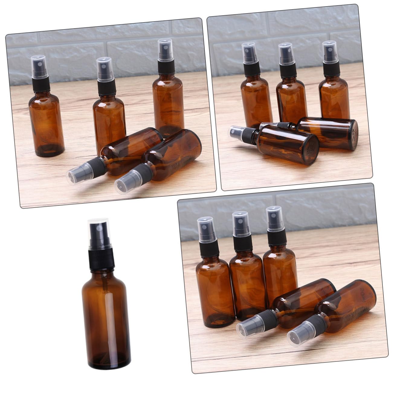 BESTYASH 10 Piezas Botella De Spray De Viaje Frasco De Perfume Recargable Mini Frasco De Perfume Vacío Botellas De Spray Vacías Para Viajes y Uso Diario