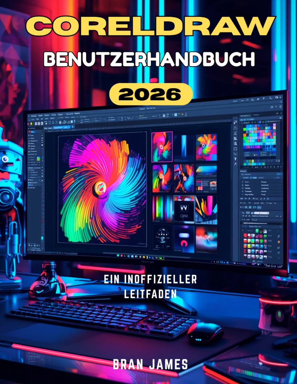 CORELDRAW 2026 BENUTZERHANDBUCH: Ein inoffizieller Leitfaden für Anfänger zum Erlernen und Meistern von Grafikdesign und kreativen Projekten