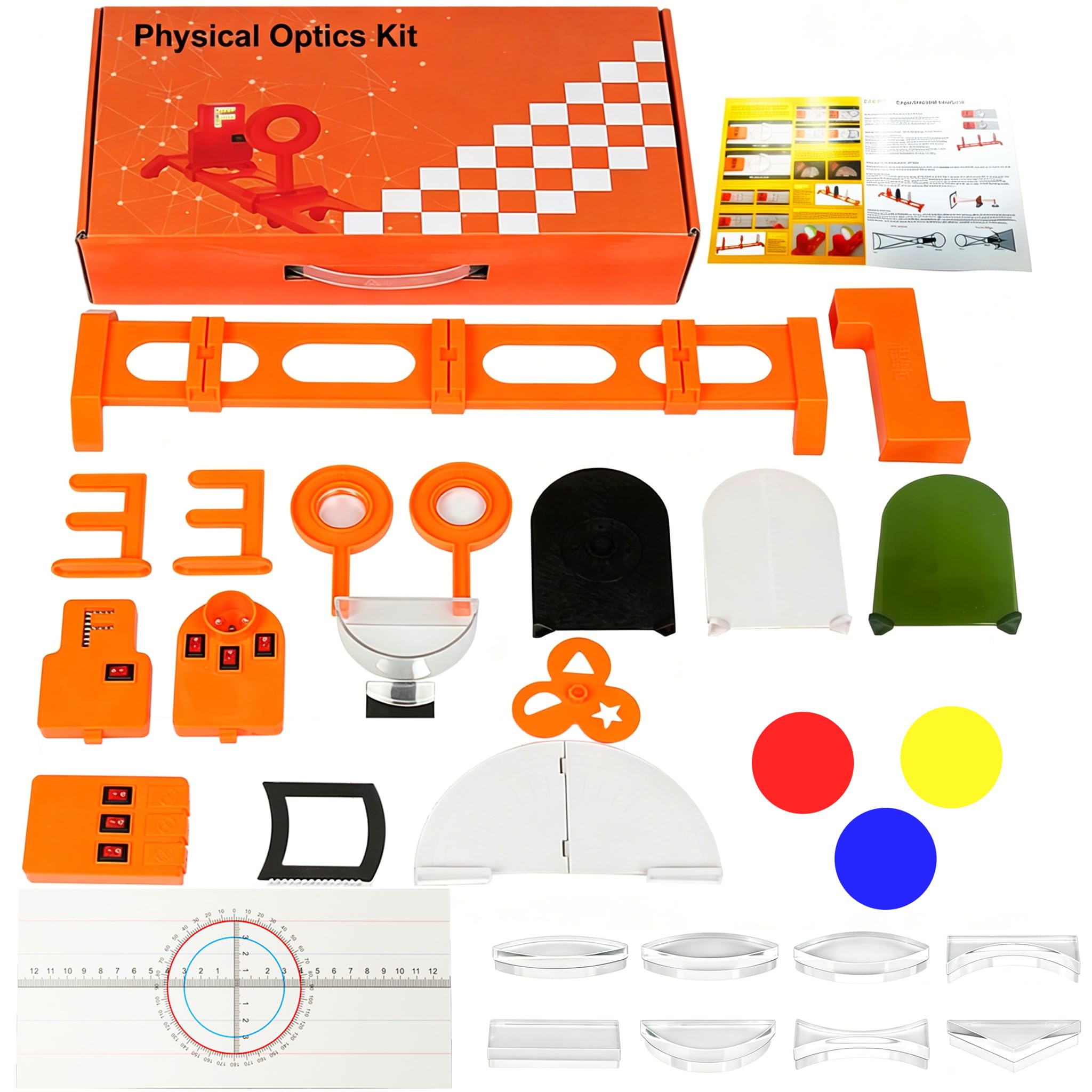 Amazon.com: EXBEPE Physics Optics Experiment Set Refraction and