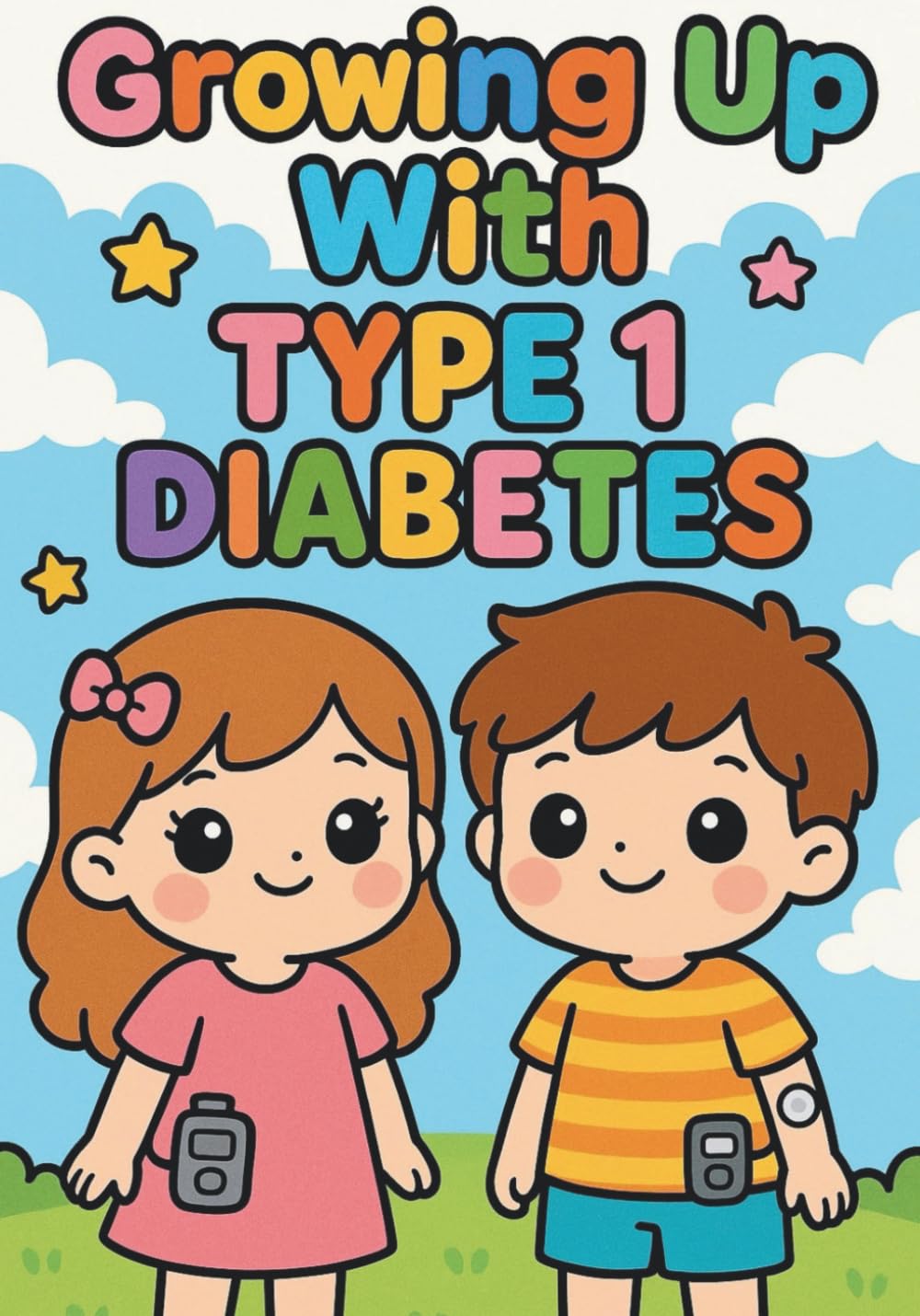 Growing Up With Type 1 Diabetes Colouring Book