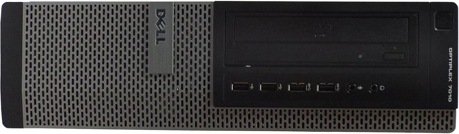 Dell OptiPlex 7010 DT Desktop PC, Intel Core i7-3770 3.4GHz, 16GB DDR3 RAM, 256GB SSD, Win-10 Pro x64 (Renewed)