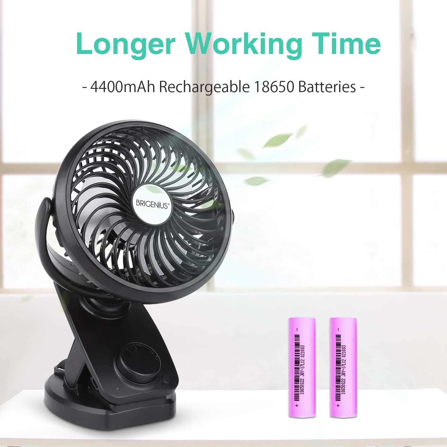 Buy Battery Operated Clip On Oscillating Stroller Fan