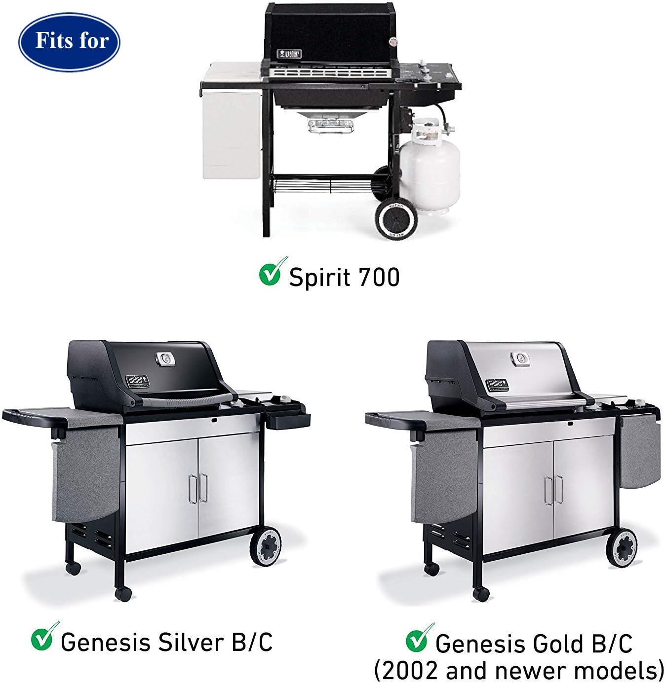 Buy Utheer 7508 Grill Burner Tube Replacment Part 28 1 8 Inch For Weber Genesis Silver B C Genesis Gold B C Spirit 700 E310 E320 Weber 900 Stainless Steel Gas Grill Burner Tube Kit Online In Indonesia B07sk1x67d