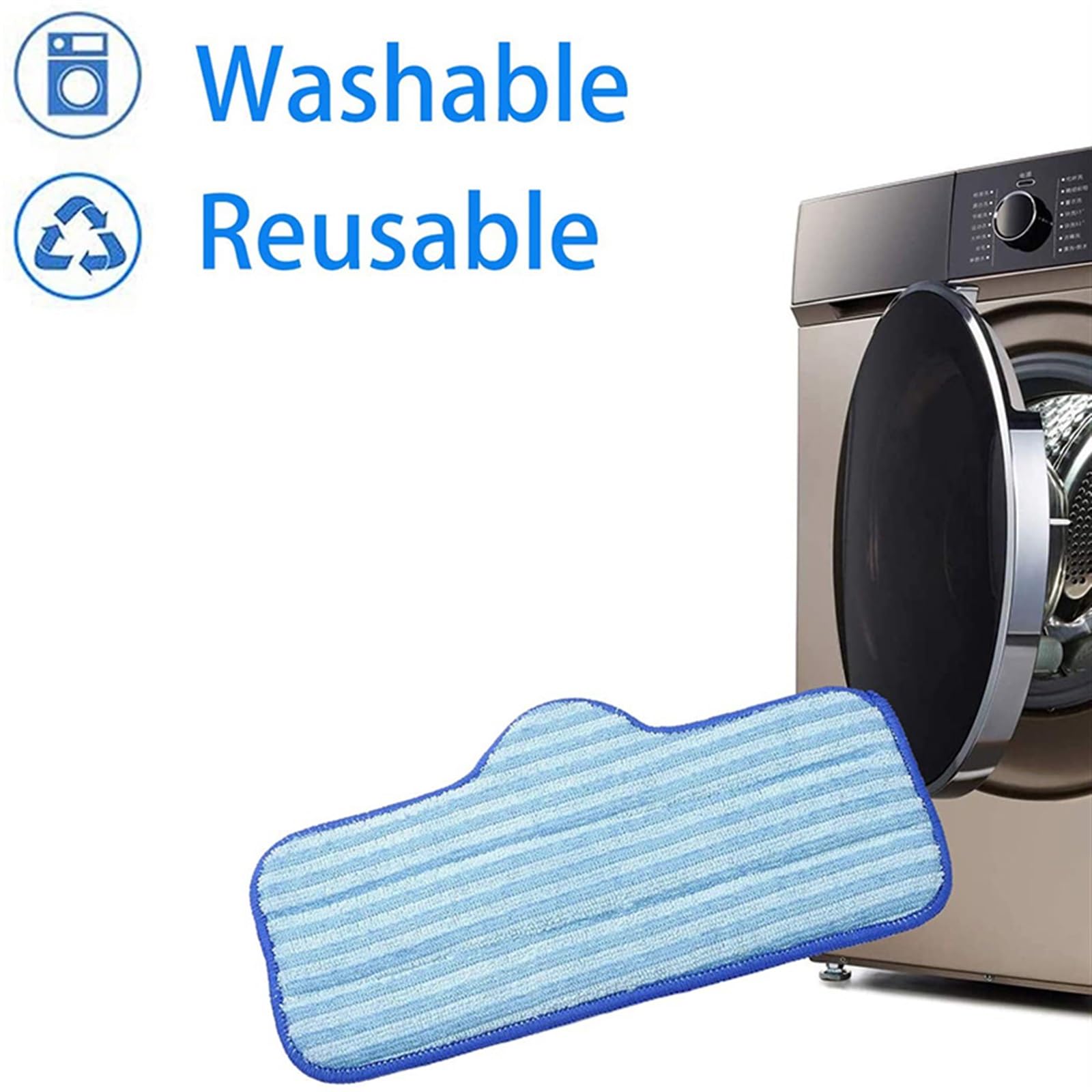 5 sztuk nakładek na mopa parowego z mikrofibry Neat Steam Cleaner Akcesoria do odkurzaczy parowych