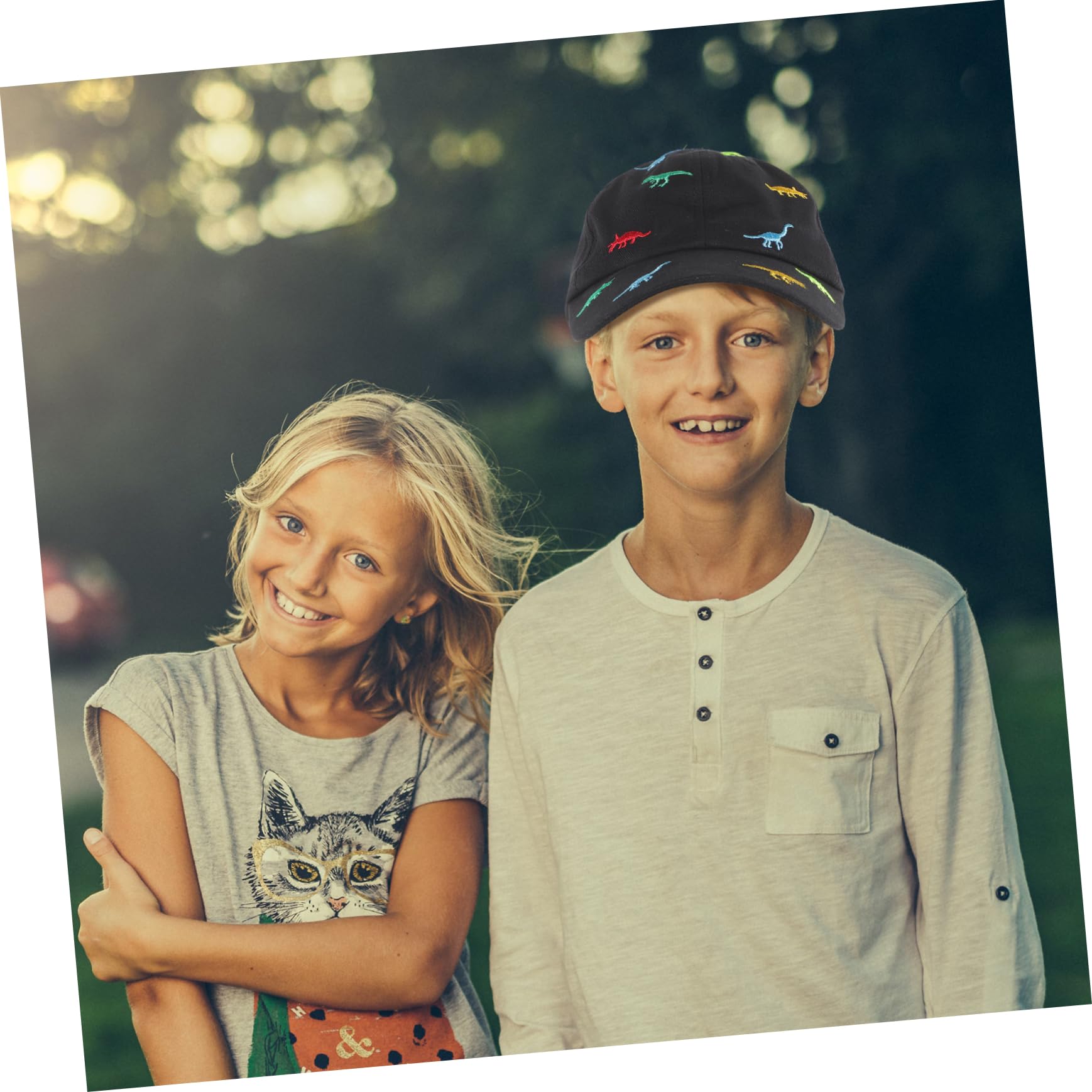 SUPVOX Gorra de Beisbol Gorro Sol Sombrero Sol Divertidos Sombreros de Golf Gorra de béisbol de Las Mujeres Gorra de béisbol para bebé Sombreros niñas algodón Black