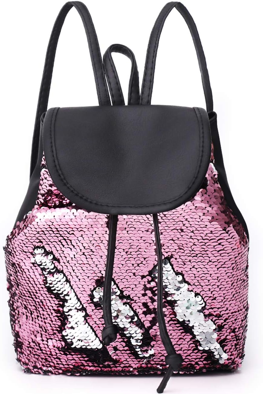 yisi girls mini toddler Flip sequin cute little backpacks teens chool glitter bookbags purses for women kids small gifts