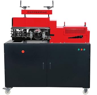 CopperMine CT-520 Industrial Wire Stripping Machine Powered Copper & Cable Wire Stripper for Scrap Copper Recovery, BX Armored Cable, and Large Cables up to 4-1/2 Diameter