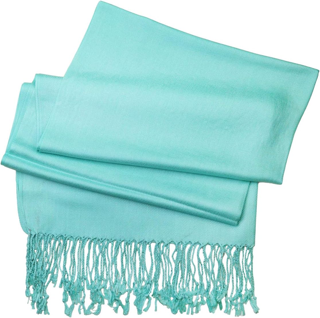 Falari Women's Soft Solid Color Pashmina Shawl Wrap Scarf Wedding Favors Bride Bridesmaid Gifts Evening Dress - Image 6