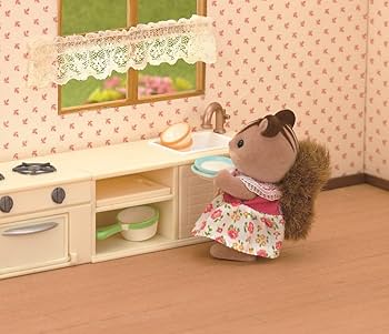 Amazon | シルバニアファミリー ルームセット くるみリスちゃんの 家具
