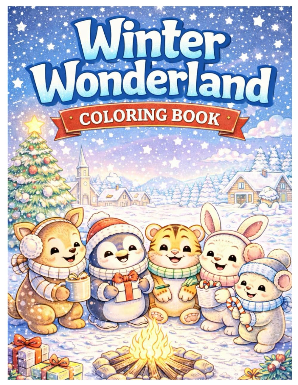 Winter Wonderland Coloring Book