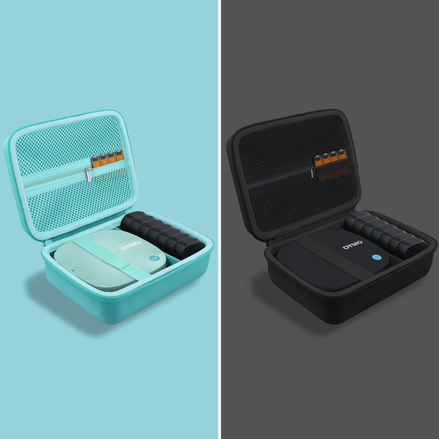 Label Printer Case Compatible with DYMO LetraTag 200B Compact Label Maker(Black Case) - Image 9