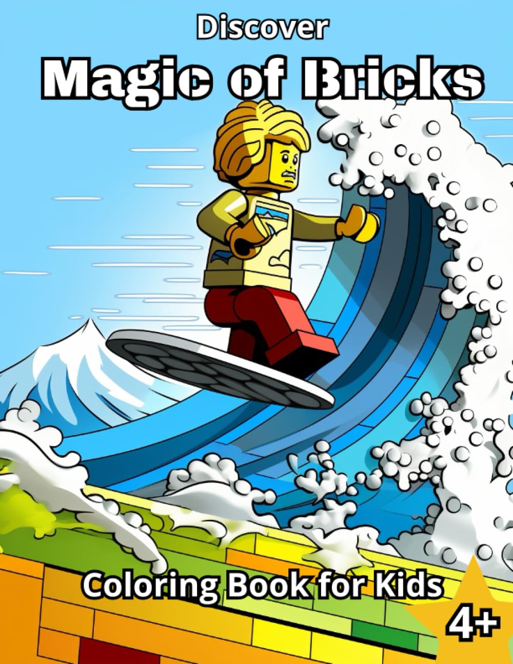 Discover the Magic of Bricks: Coloring Book for Kids: The Ultimate Coloring Journey Through Bricks World