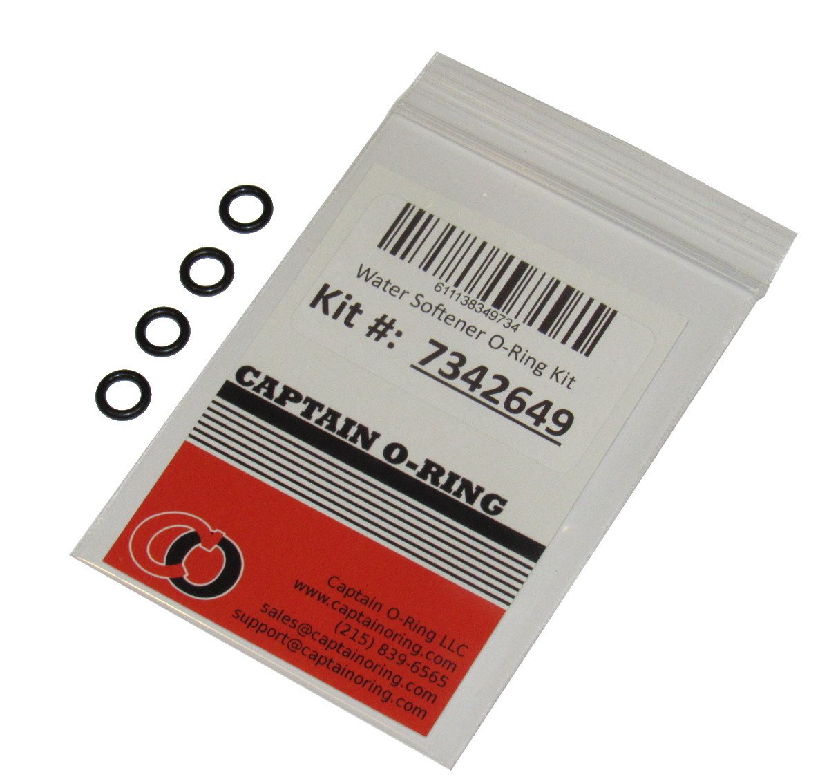 Kit de Sellos O-Ring para Ablandador de Agua 4 unidades miniatura 1