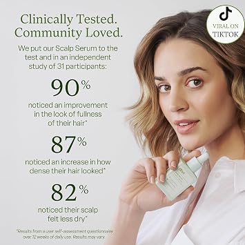 Divi Scalp Serum for Thinning Hair, 30ml Clinically Tested, Nourishing Formula with Amino Acids, Caffeine & Rosemary Oil Promotes Healthy Scalp, Reduces Oil & Product Buildup, Pack of 2