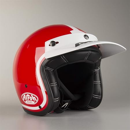 Airoh Six Days Trophy Jet in rood (S (55/56)) : Amazon.nl: Auto \u0026 motor