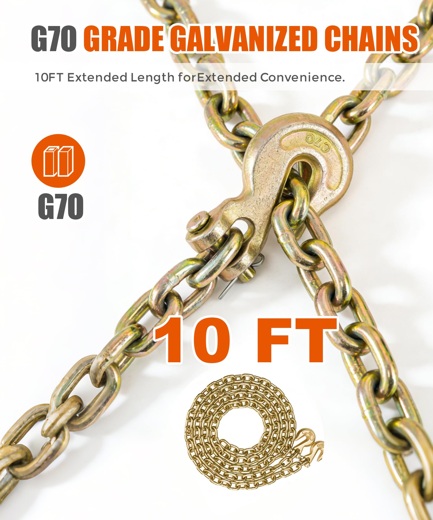 Krytonel Load Binder & Grade 70 Chain Kit -2