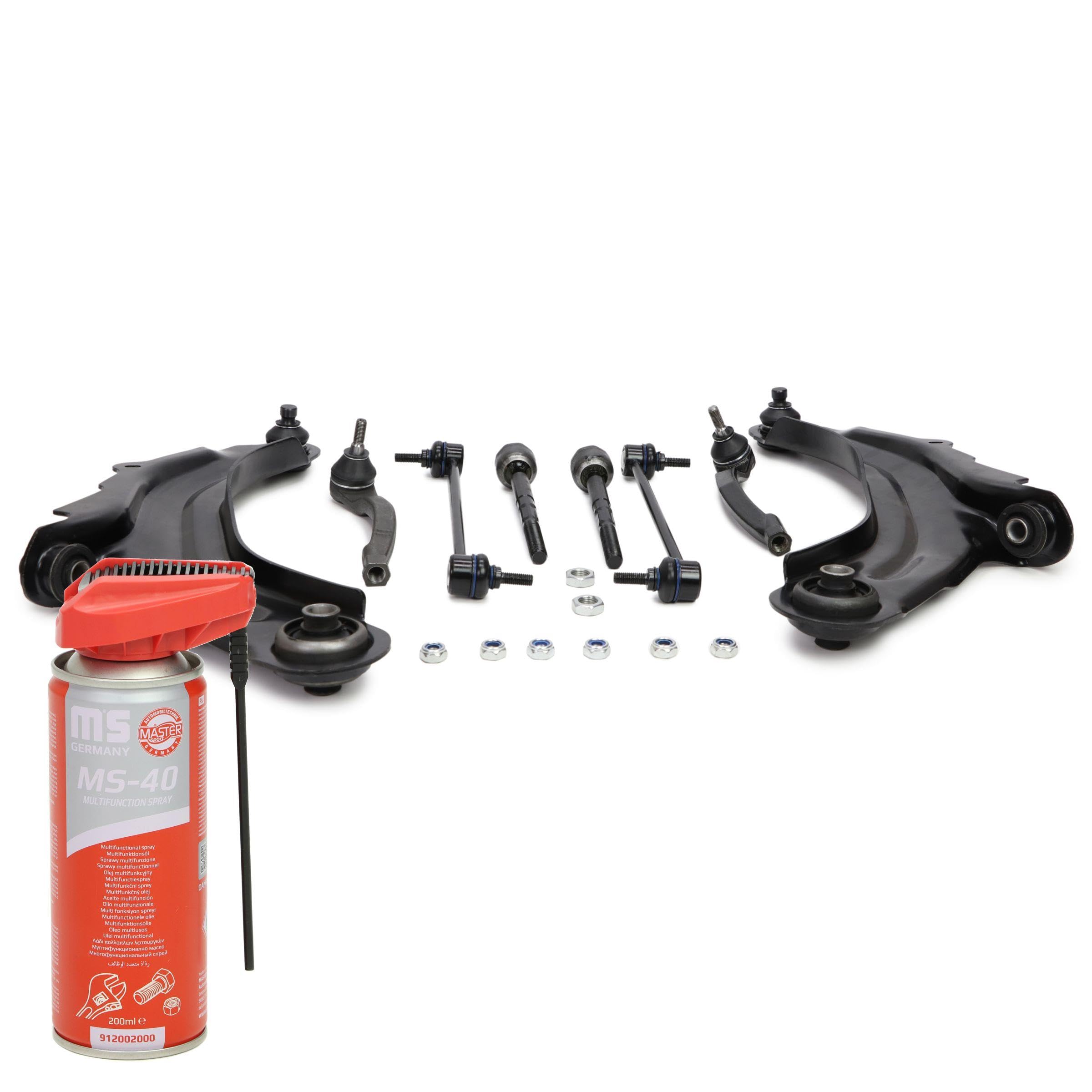 37157/3-KIT-MSP Set Juego de reparación brazo de suspensión con tuerca Delantero para vehíc. con volante a la izquierda para vehíc. dirección a la derecha 200ml
