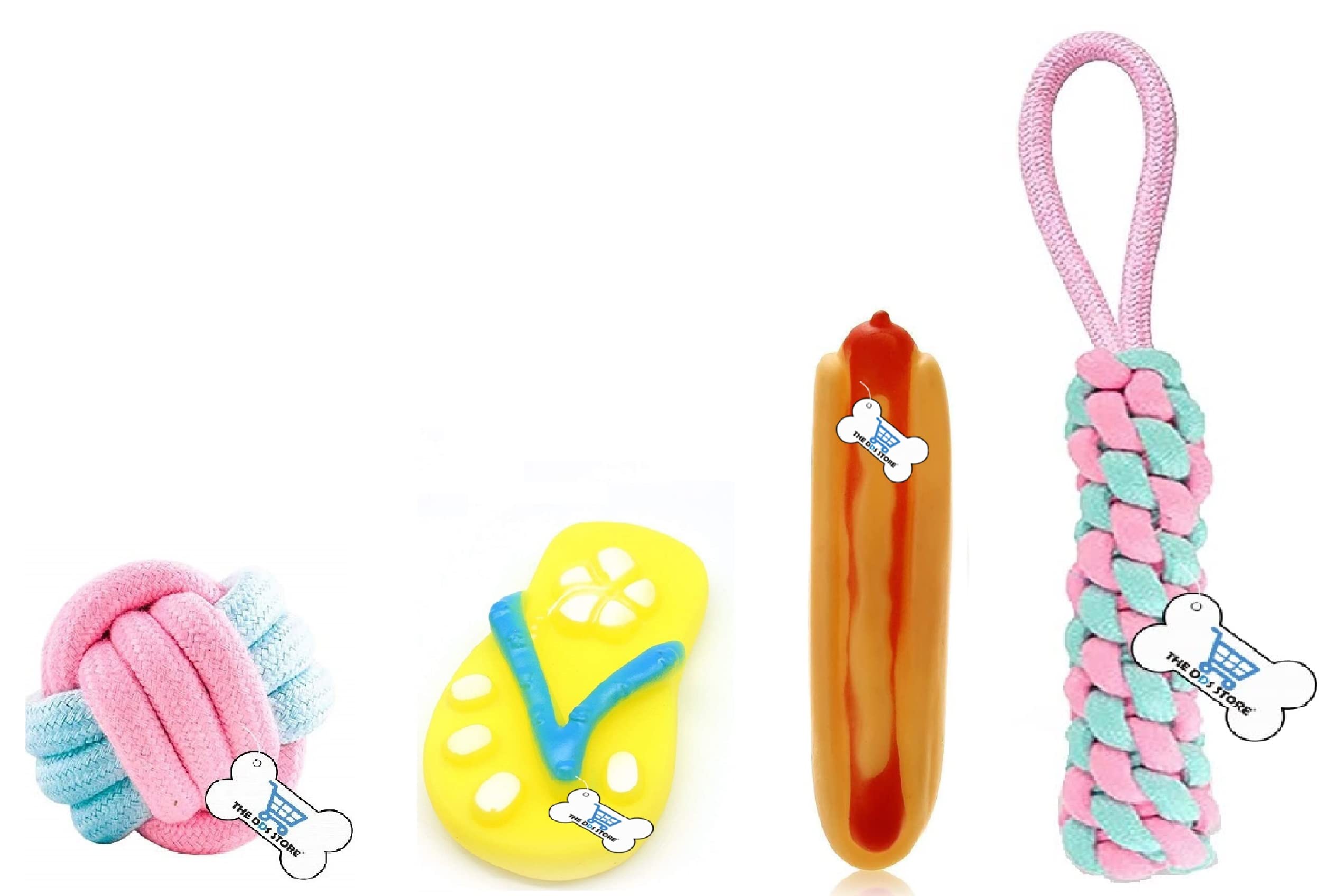 THE DDS STORE Combo of 4 Durable Pet Teeth Cleaning Chew Bites Small Puppy Toy-Color May Vary (B0BCW5NVZN) Amazon Price History, Amazon Price Tracker