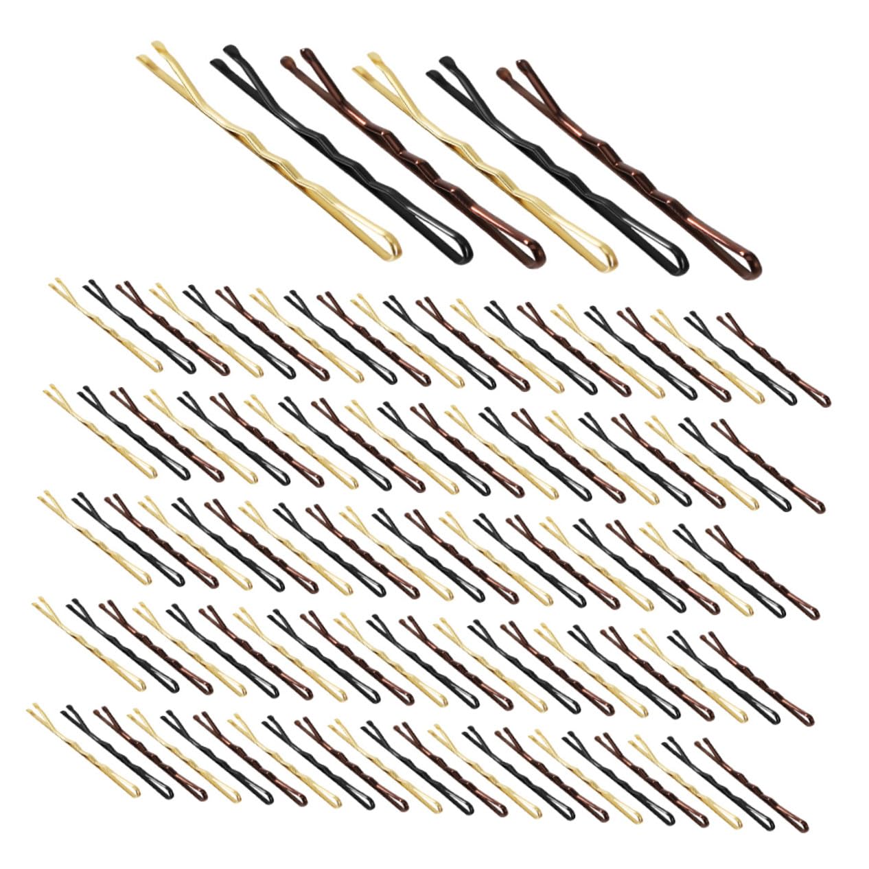 SOIMISS 900stücke Haarspangen Set für Damen und Mädchen Metallhaarspangen und Haarnadeln für Hochsteckfrisuren mit Aufbewahrungsbox für Haarstyling-accessoires