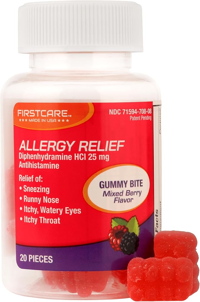 FirstCare® Allergy Relief Soft Chews Diphenhydramine HCI