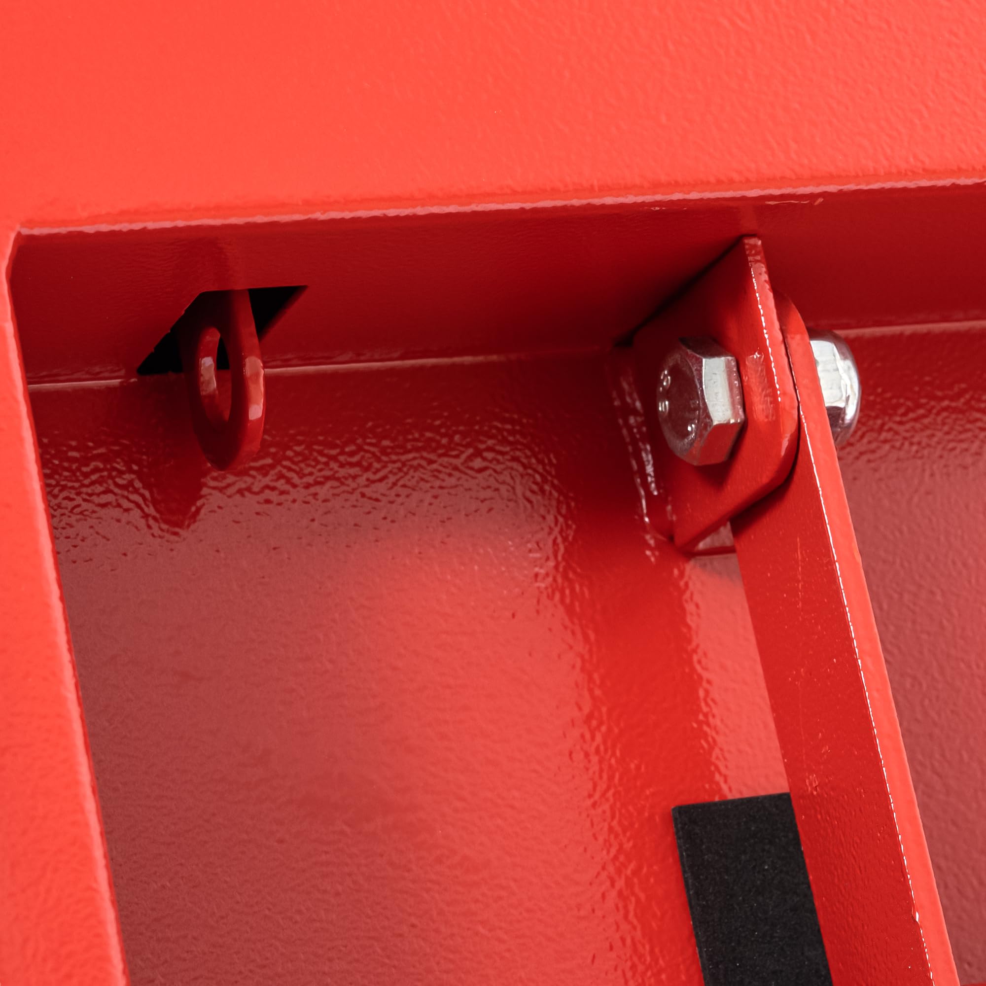 Stahl Werkzeugkasten Für Schwerlast Lkw Ladeflächen, Tür Mit Doppelseitigen Hydraulikstangen Für Anhänger-Lkw-Pickups Abschließbar Truckbox Werkzeugbox Aufbewahrungsbox (120 x 50 x 60 cm)