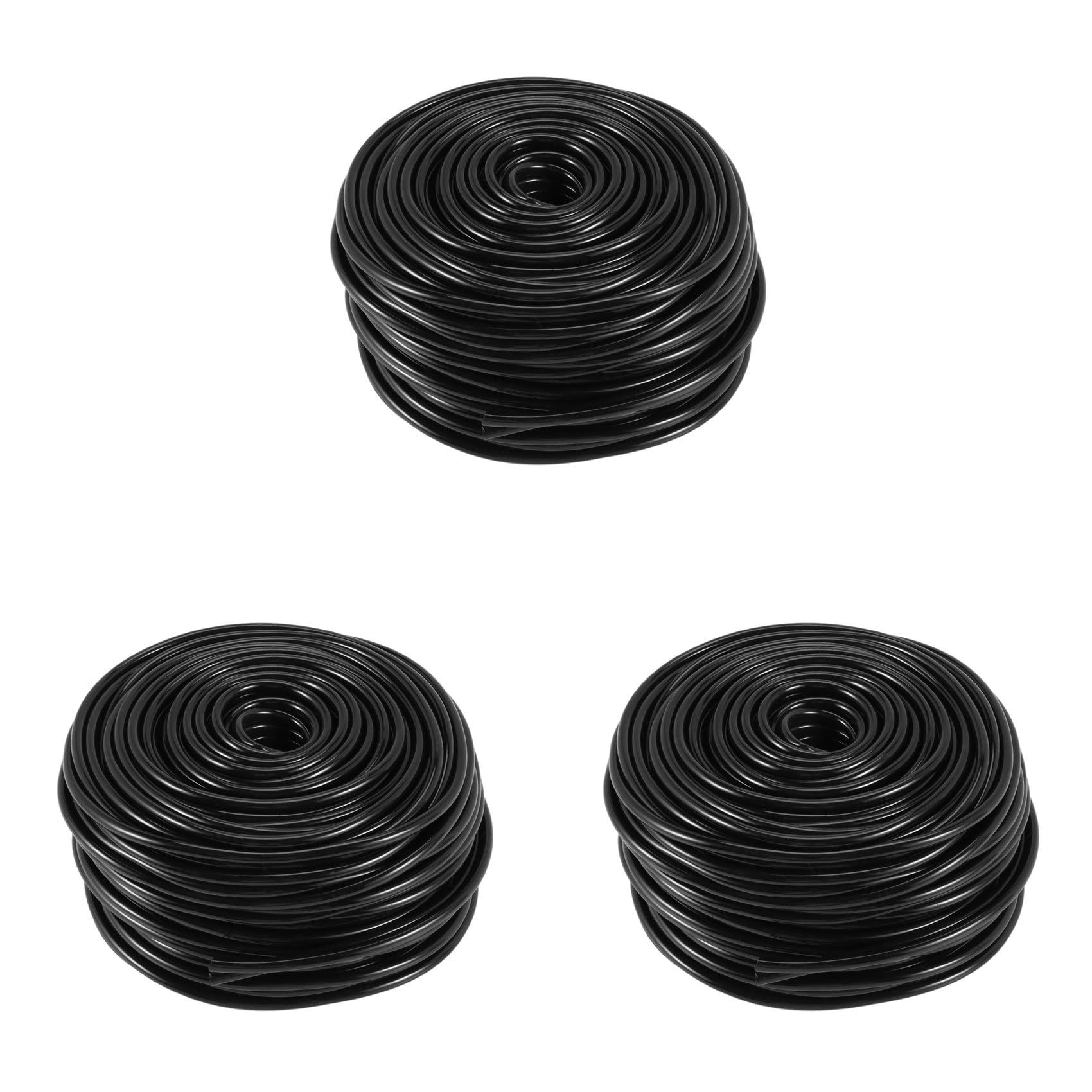 Jnchdghwa Black 3Pcs 50M Watering Tubing Hose Pipe 4/7Mm Hose Drip Garden Irrigation System