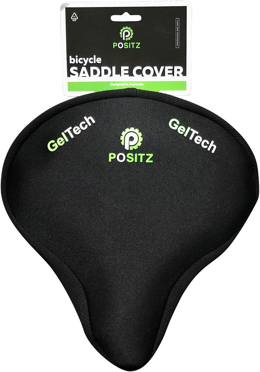Positz Endzone Gel Tech Silicone Bicycle Saddle Cover - XL